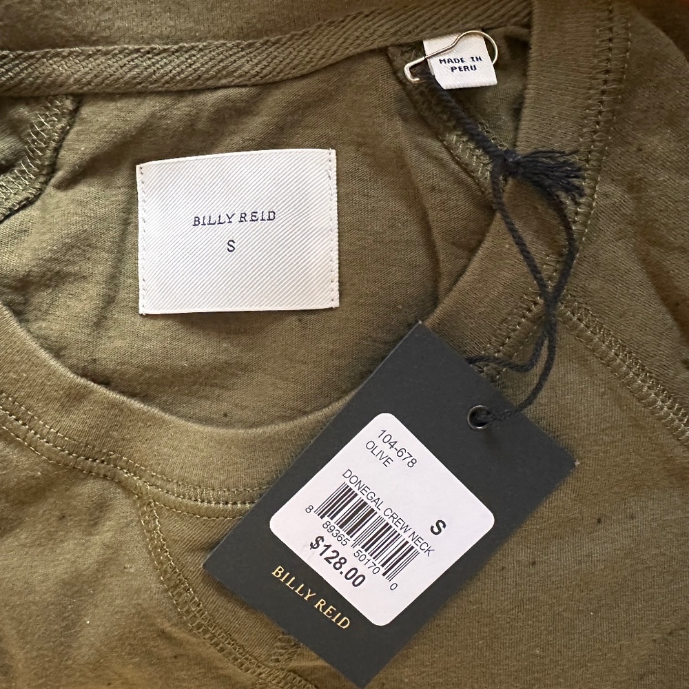 Billy Reid Donegal Crewneck Sweatshirt